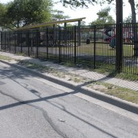 Athletic fence project