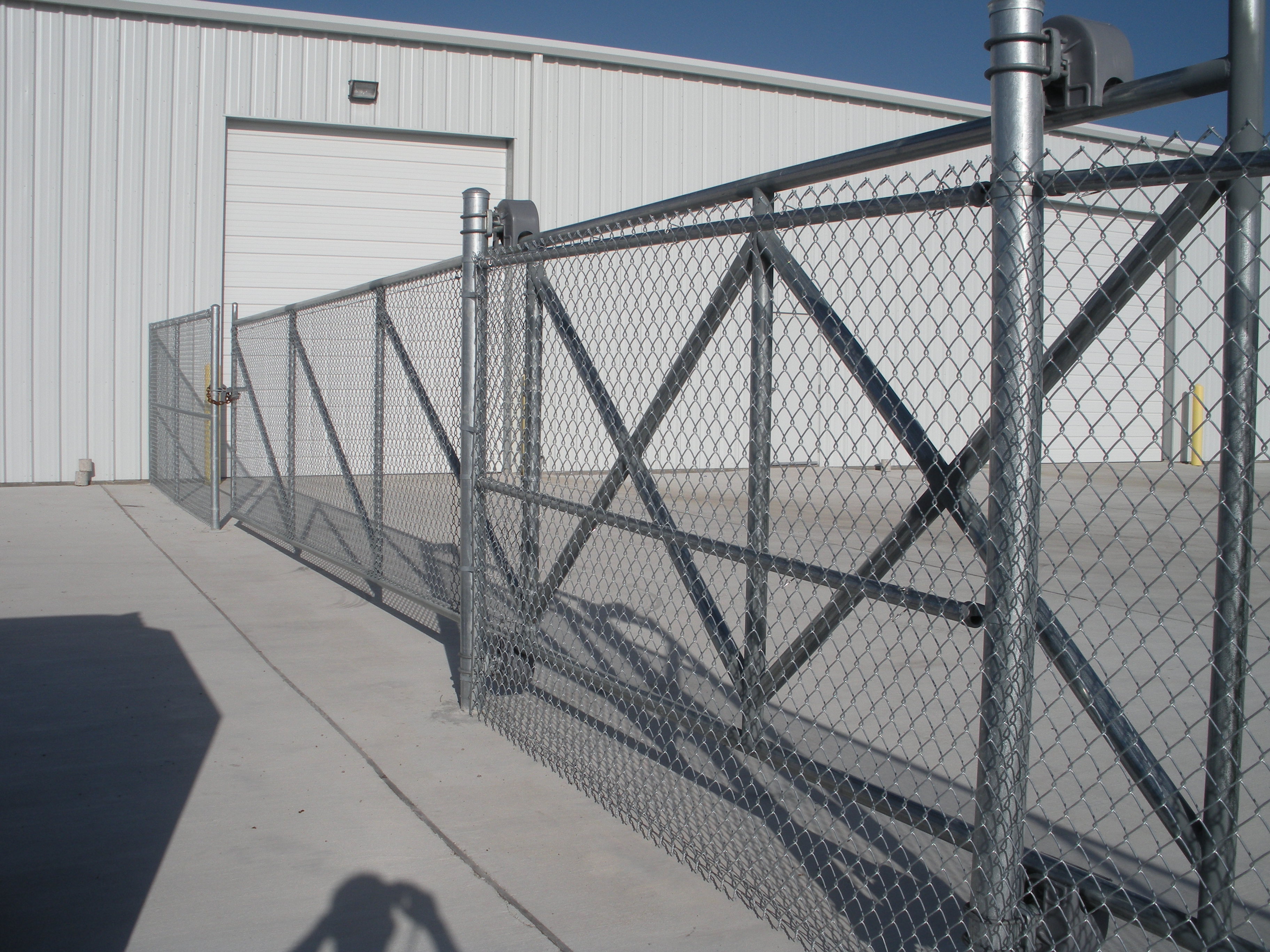 Industrial fence project